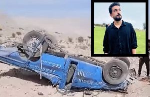واژگونی وانت نیسان در مسیر لمزان به کم‌رضوان جان یک جوان کوخردی را گرفت