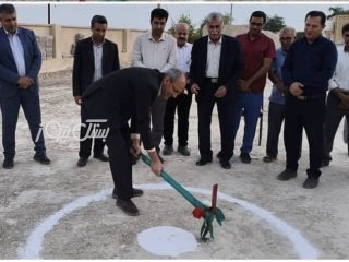 کلنگ زنی دو واحد زیست پزشک در مرکز خدمات جامع سلامت هنگویه