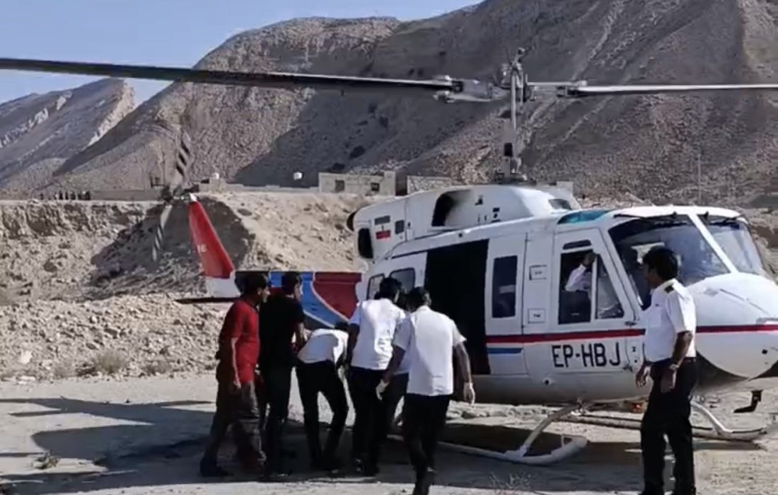 واژگونی موتورسیکلت در محور انجیردان با ۳ مصدوم بدحال / انتقال هوایی مصدومان به مرکز درمانی