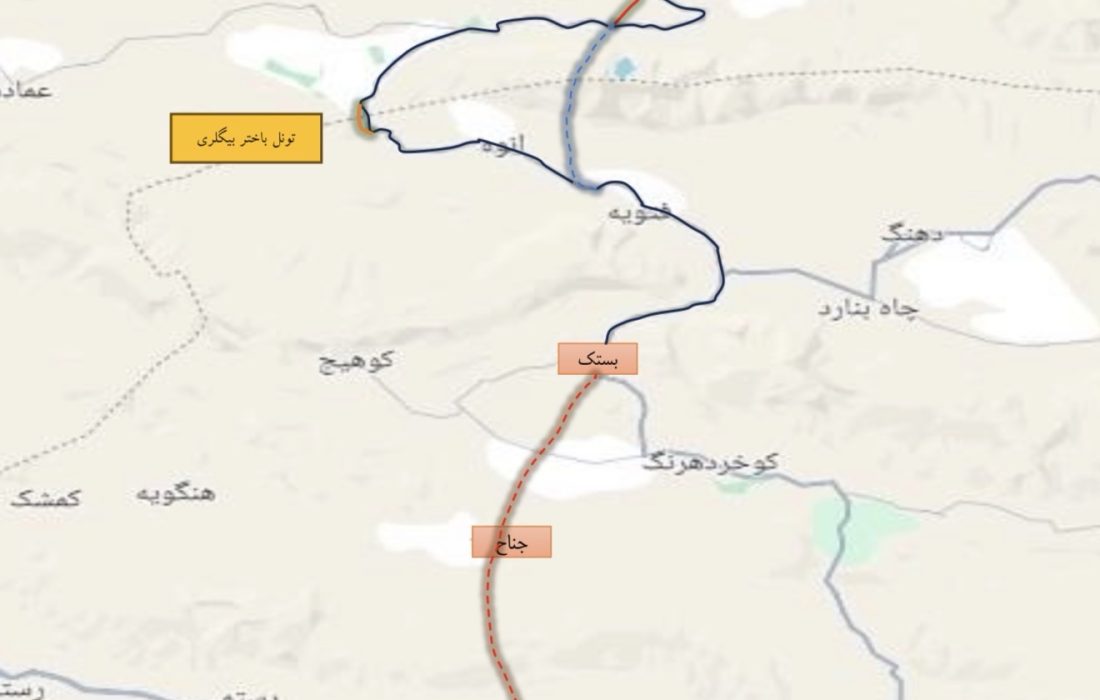 پس از پیگیری احمد جباری:کاهش ۶۰ کیلومتری محور لار – بستک با احداث تونل کوه پردیس تحقق می یابد