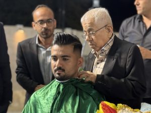مراسم روز آرایشگر در بستک برگزار شد