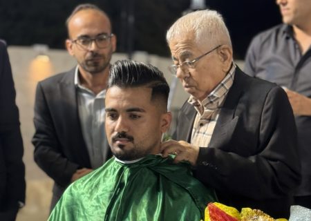 مراسم روز آرایشگر در بستک برگزار شد