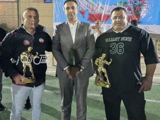 مهدی خیاطی مقام سوم قویترین مردان استان هرمزگان کسب کرد