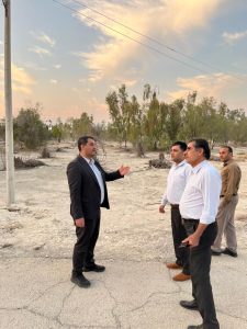 ورود جدی رئیس حوزه قضایی شهرستان بستک به موضوع وضعیت نامناسب پارک جنگلی دهنگ