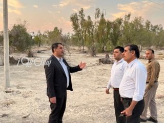 ورود جدی رئیس حوزه قضایی شهرستان بستک به موضوع وضعیت نامناسب پارک جنگلی دهنگ