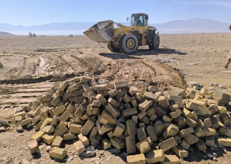 رفع تصرف دو هزار مترمربع از اراضی ملی در شهرستان بستک با دستور رئیس حوزه قضایی