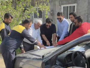 اجرای طرح‌ گازرسانی به ۲۲ واحد گلخانه ‌ای روستای دهنگ