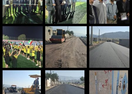 افتتاح همزمان چند پروژه عمرانی در صالح‌آباد