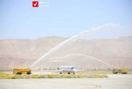 فرود اولین هواپیمای لاد ایر در فرودگاه لار