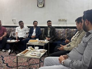 حضور مشاور مدیرعامل صندوق اعتباری هنر در شهرستان بستک
