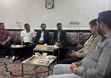 حضور مشاور مدیرعامل صندوق اعتباری هنر در شهرستان بستک