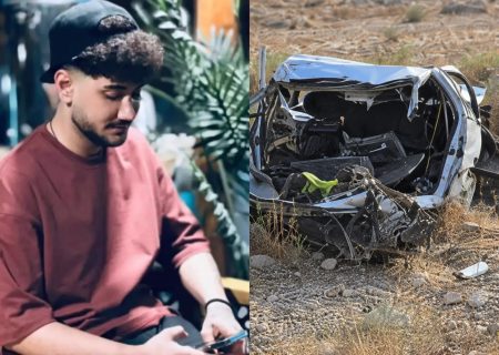 جوان جناحی در سانحه رانندگی در محور بندرلنگه &#۸۲۱۱; پارسیان جان خود را از دست داد