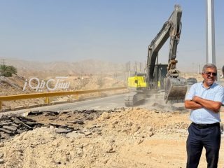 زیرسازی باند جنوبی بلوار فاروق عباسی، زودتر از پیش‌بینی یک ماهه پایان می یابد