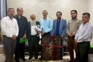 تجلیل از پیشکسوت رسانه بستک در دیدار صمیمی خبرنگاران با محمد روانپرور