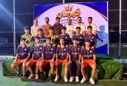کبابی رمضان کهتویه نایب‌قهرمان لیگ برتر مینی‌فوتبال هرمزگان شد