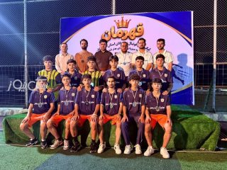 کبابی رمضان کهتویه نایب‌قهرمان لیگ برتر مینی‌فوتبال هرمزگان شد