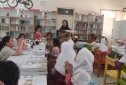 دانش‌آموزان کلاس اولی دبستان دانا مهمان کانون پرورش فکری شدند