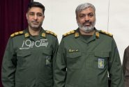 مراسم تکریم و معارفه فرمانده ناحیه مقاومت بسیج سپاه بستک