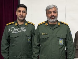 مراسم تکریم و معارفه فرمانده ناحیه مقاومت بسیج سپاه بستک
