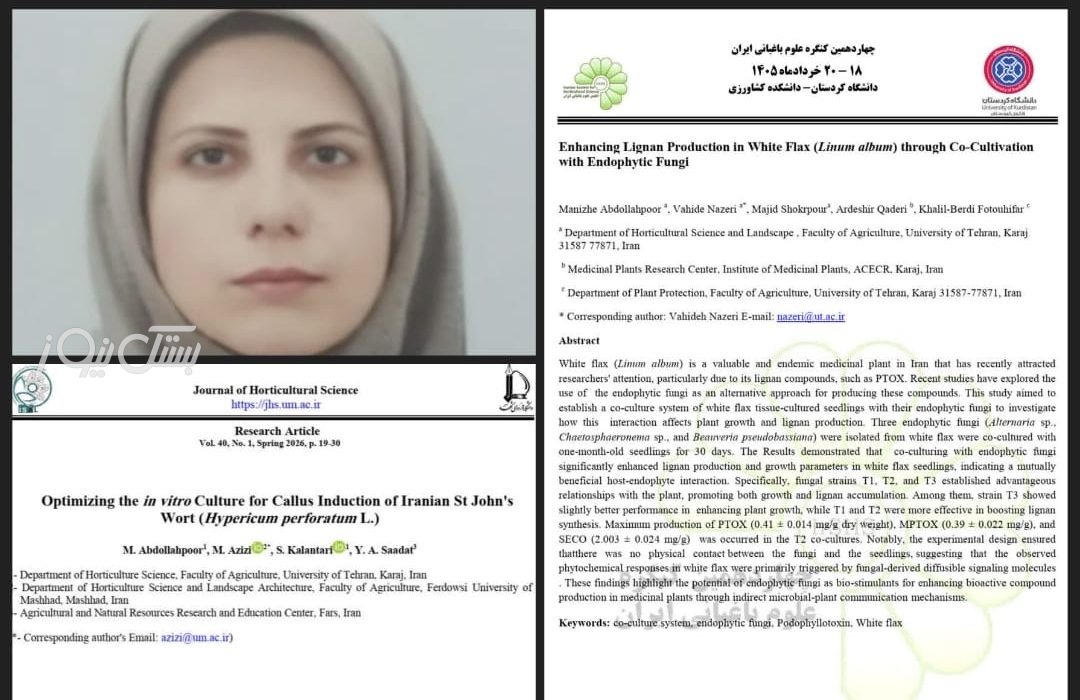 مقاله علمی فرهنگی بستکی در نشریه بین‌المللی Horticultural Science منتشر شد